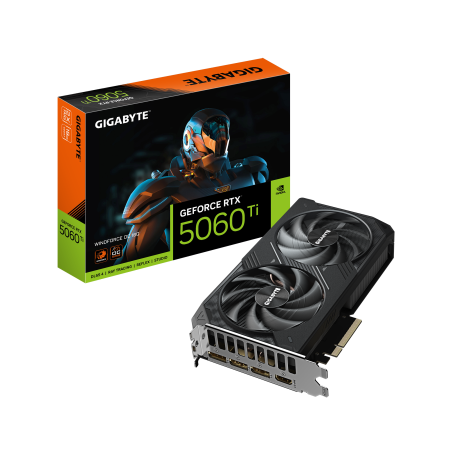 Gigabyte GeForce RTX 5060 Ti WINDFORCE OC 16G GV-N506TWF2OC-16GD