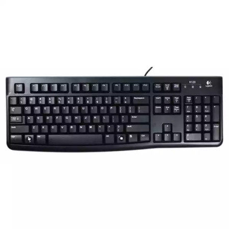 LOGITECH Deluxe Business K120 YU, crna