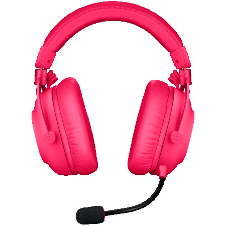 LOGITECH G PRO X2 LIGHTSPEED Wireless Gaming Headset Blue Mic MAGENTA 981-001275
