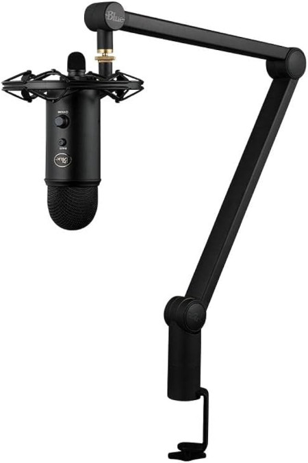 LOGITECH G Compass Premium Broadcast Boom Arm for all Yeti mic BLACK