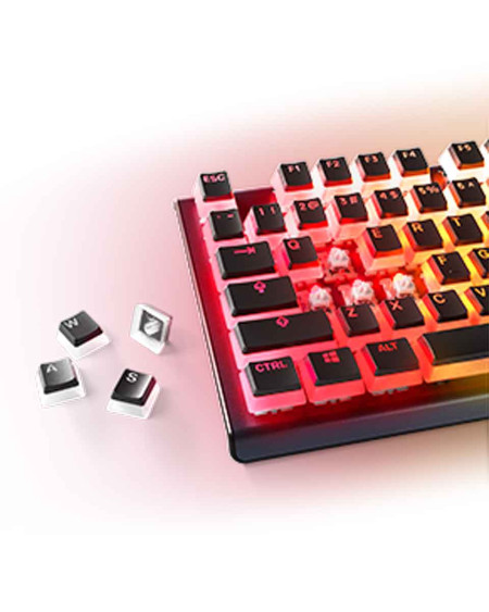 Keycaps Steelseries - Prismcaps - Black 