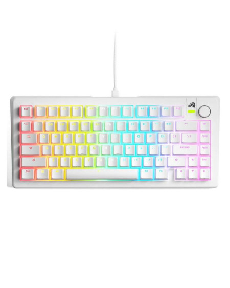 Tastatura Glorious Gmmk 3 75% Pre-built Ansi - Modularna White 