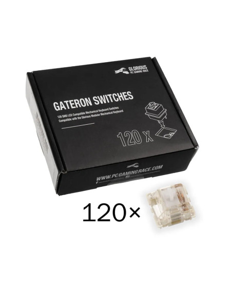 Svičevi Za Tastaturu Glorious Gateron - Clear Switch 