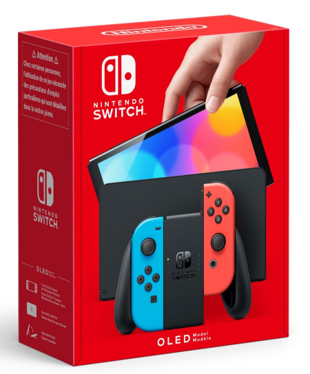 Konzola Nintendo Switch Oled (neon Blue/red Joy-con) 