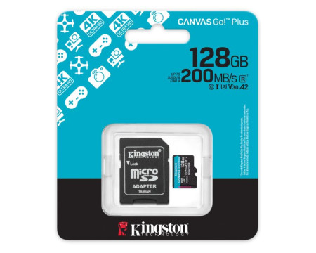 Kingston U3 V30 A2 SDCG4/128GB