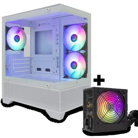 White Shark GCC 2304 TORPEDO White / 3 FAN COMET /CAPTAIN-2