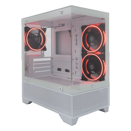 White Shark GCC 2304 TORPEDO White + 3 FAN WARP