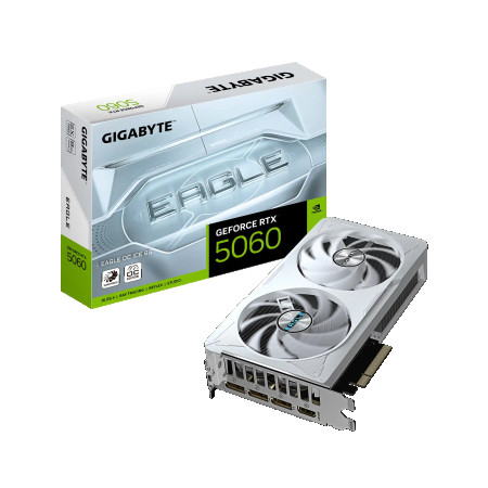 Gigabyte GeForce RTX 5060 EAGLE OC ICE 8GB ( GV-N5060EAGLEOC ICE-8GD ) 