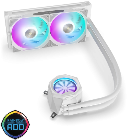 RAIJINTEK CYCLOPS LITE 240 WHITE 0R10B00234