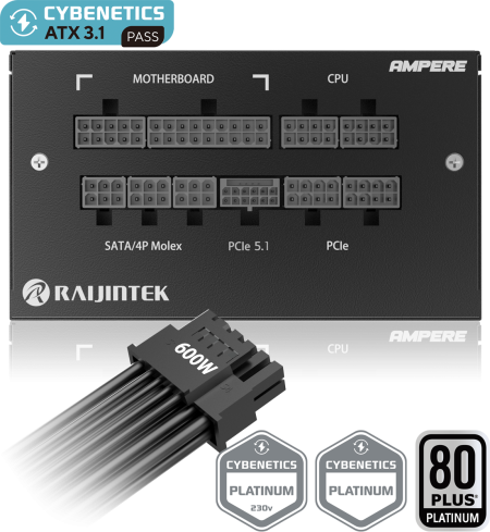 RAIJINTEK AMPERE 1000 0R30B00013