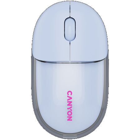 CANYON mouse OnClick 24 BT Wireless TransparentBlue ( CNS-CMSW24BL ) 