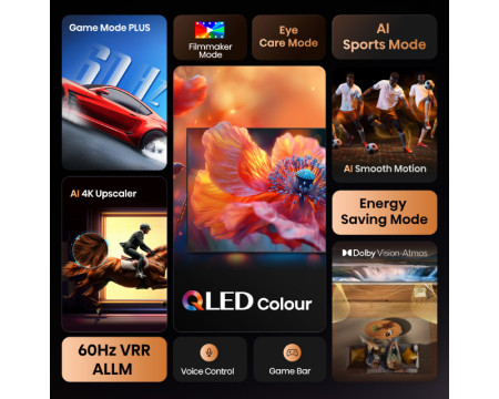 HISENSE 65'' 65E7Q QLED 4K