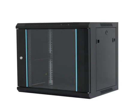 MAXPRO LINE Rack orman nazidni, 6U, 600x600, staklena vrata