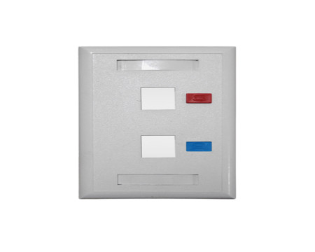 MAXPRO LINE Uticnica modularna, za 2 RJ45 modula, 86x86mm