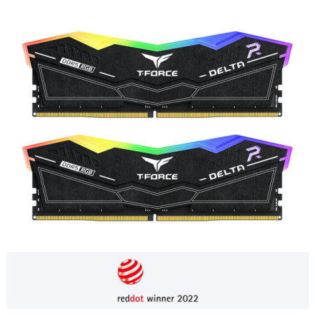 32GB (2x16GB) TeamGroup DELTA RGB RAM DDR5  6000MHz CL30 FF3D532G6000HC30DC01