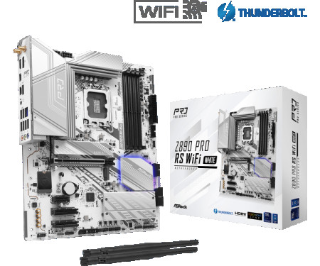 AsRock s1851 Z890 PRO RS WIFI WHITE