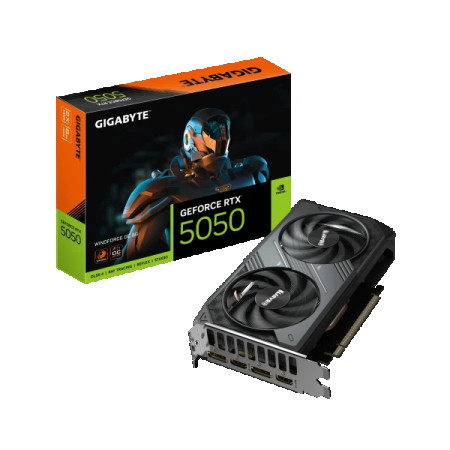 Gigabyte GeForce RTX 5050 WINDFORCE GV-N5050WF2OC-8GD
