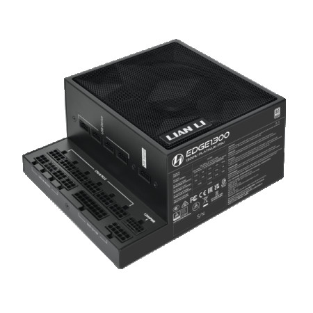 Napajanje 1300W Lian Li EDGE 80PLUS Platinum PCIe 5.1, ATX 3,1 USB HUB, Crno