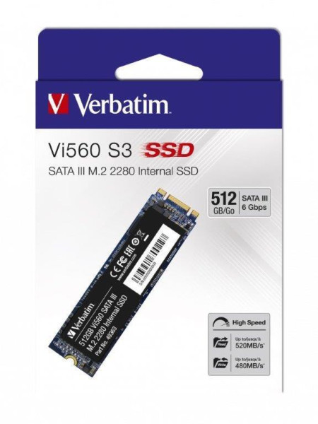Verbatim Vi560 S3 M.2 SSD 512GB (49363)