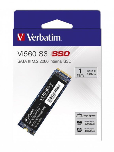 Verbatim Vi560 S3 M.2 SSD 256GB (49362)