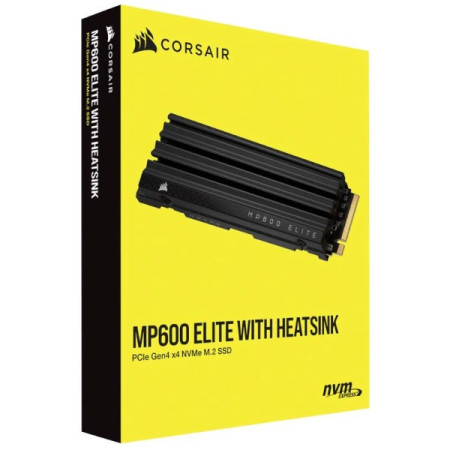 SSD M.2 NVMe Corsair 2TB MP600 ELITE Gen4x4 6500MBs7000MBs CSSD-F2000GBMP600EHS