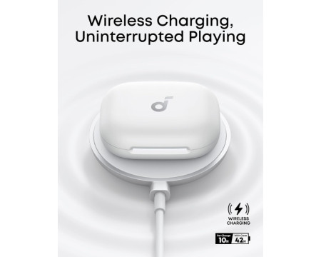 ANKER Soundcore AeroFit 2 BT bubice sa mikrofonom bele