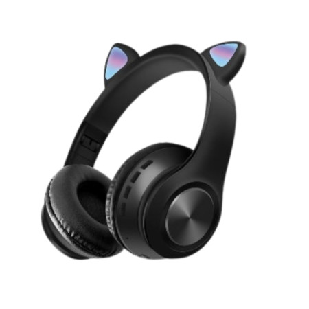 DEEPBASS R6 Crne dečije bežične BT slušalice