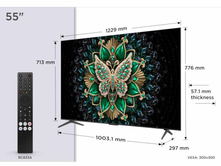 TCL 55C6K MiniLED-QLED 55'' 4K