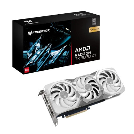 Acer PB RX9070XT 16G White Edition OC - Predator 16GB DDR6 