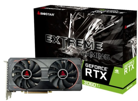 Biostar RTX 3060TI GDDR6 8GB 256bit