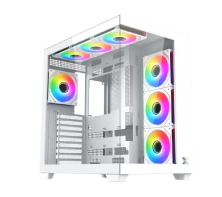 XIGMATEK Aqua V Arctic ARGB Gaming White EN48777