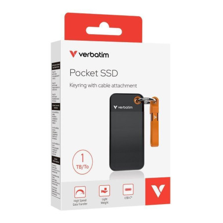 Verbatim Pocket SSD USB 3.2 1TB Orange (32193)