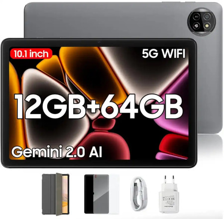 Blackview Tab 20 Wifi 800x1280 HD+ IPS 4GB 64GB 5MP-8MP Android 15 gray