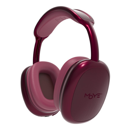 MOYE Stellar BT Headphones with Microphone Ruby