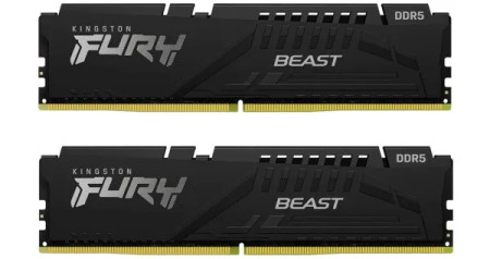Kingston Fury Beast Expo DDR5 32GB (2x16GB) 6400MTs KF564C32BBEK2-32