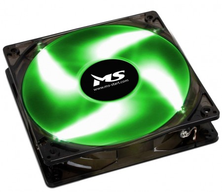 MS Industrial cooler case PC Cool zeleni