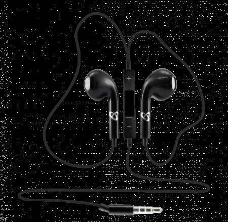S BOX IEP 204 Black  Slusalice sa mikrofonom