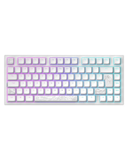 Tastatura Dark Project Alu Terra Nova White - Wireless Gaming Keyboard (ansi) 