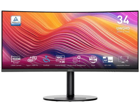 MSI 34'' MODERN MD342CQP FreeSync Premium zakrivljeni monitor