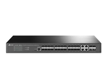 TP-LINK TL-SG3428XF Omada 24-Port SFP L2+ Managed Switch with 4 10GE SFP+ Slots