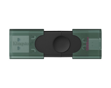 KINGSTON 128GB DataTraveler Duo Gen2 3.2USB flash DTDEG2128GB  crni