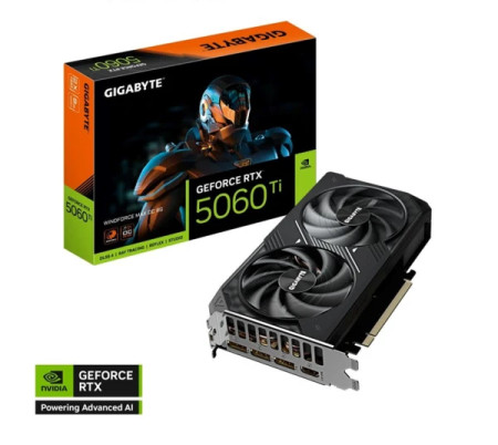 Gigabyte RTX 5060 TI Windforce OC GV-N506TWFMAX-8GD 8GB