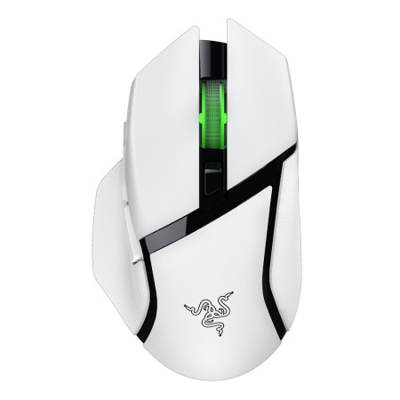 Razer Basilisk V3 X HyperSpeed - Wireless Ergo Mouse - White Edition