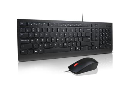 Lenovo Essential Wired Combo Keyboard and Mouse EURO English 4X31R64439
