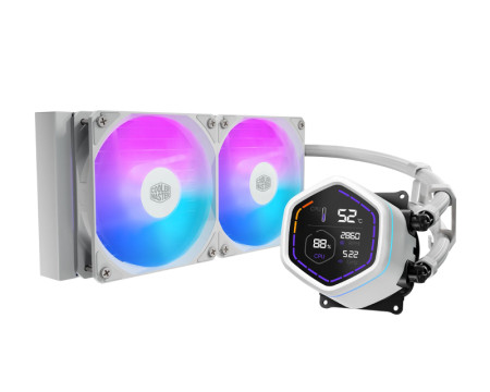 COOLER MASTER MasterLiquid Core Nex Digital 240 White MLX-D24M-A18PW-RD