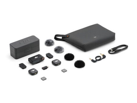 DJI Mic 3 (2 TX + 1 RX + Charging Case) CP.RN.00000480.01