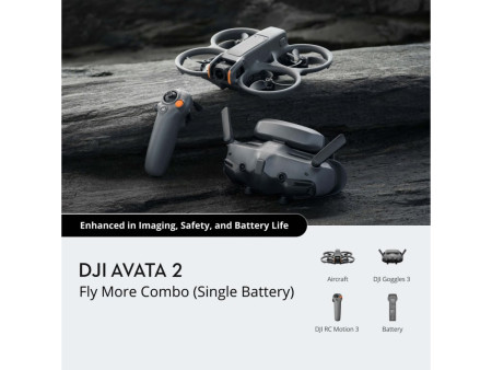 Dron DJI Avata 2 Fly More Combo (Single Battery) CP.FP.00000150.01