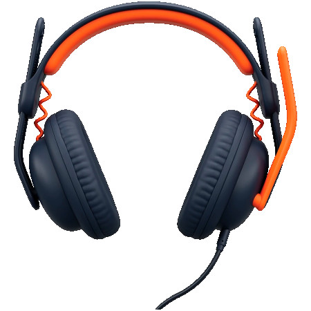 LOGITECH ZONE Learn - Over Ear Wired Headset CLASSIC BLUE USB-C 981-001383