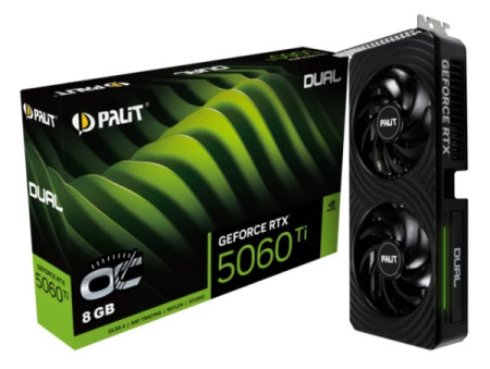 Palit RTX5060 Ti Dual OC 8GB NE7506TT19P1-GB2062D