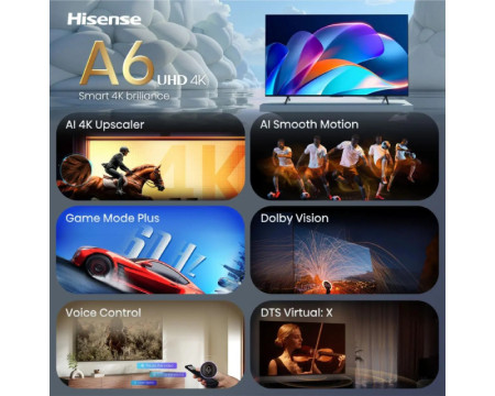 HISENSE 50'' 50A6S LED 4K